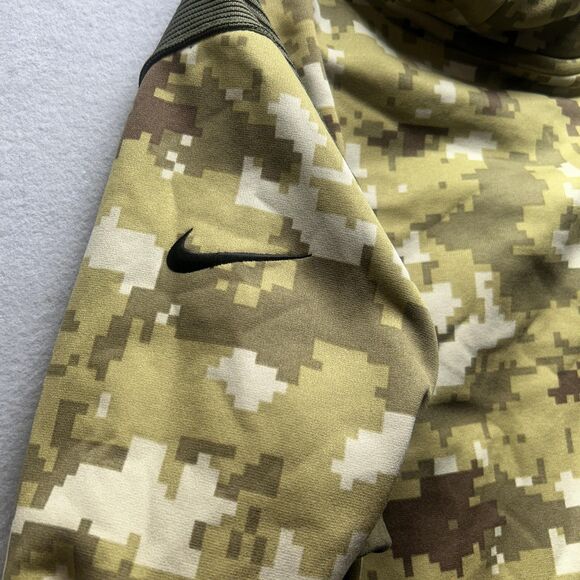 San Francisco 49ers Hoodie Mens XXL Camo NFL Football Salute to Service Nike - Picture 12 of 16